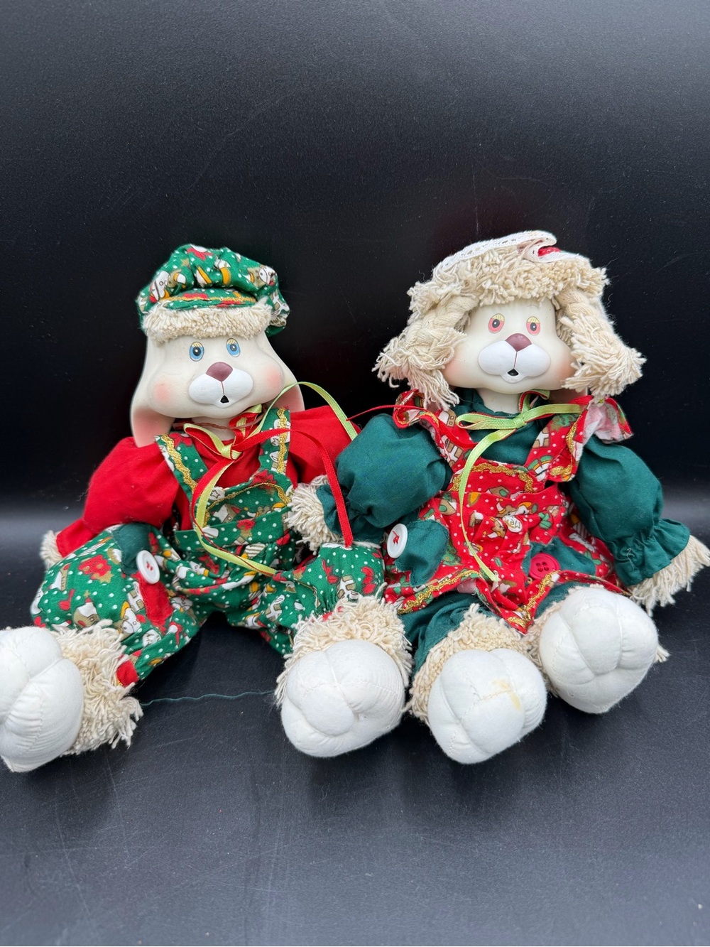 Vintage House of Lloyd Christmas Around the World Hip & Hop Bunny Porcelain Doll